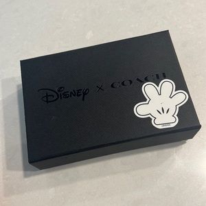 Disney x Coach Leather Bookmark